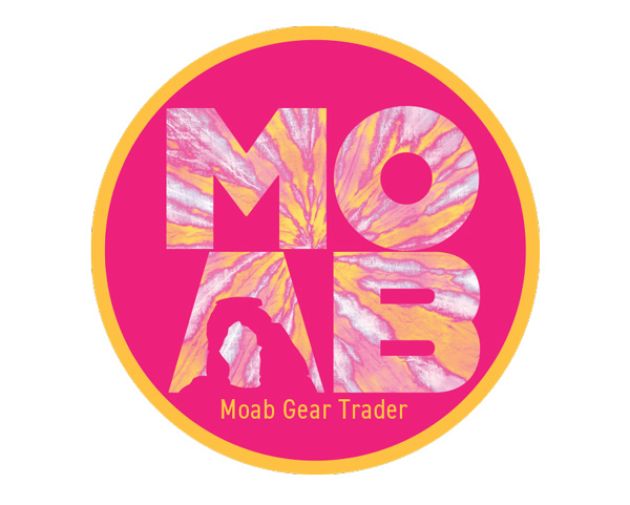 Moab Gear Trader sticker